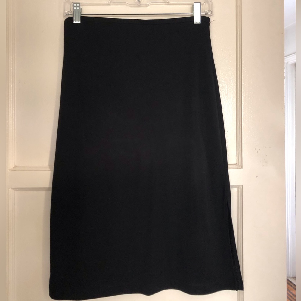 Black skirt.